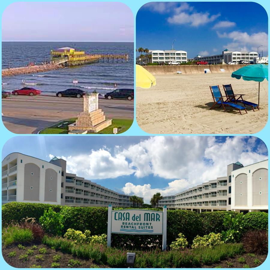 Casa Del Mar Beach View ガルベストン エクステリア 写真